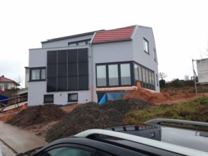 Photovoltaik Fassade im Saarland